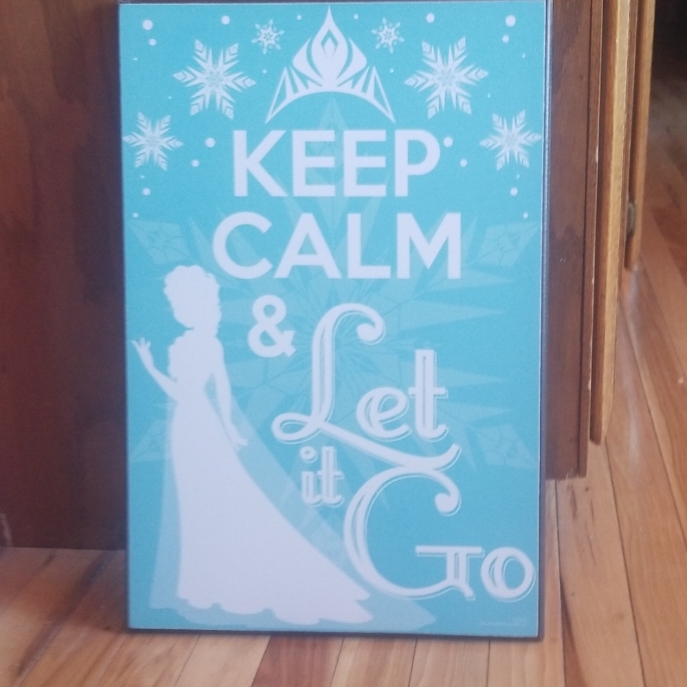 Disney frozen sign